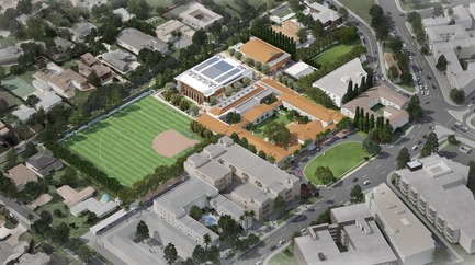 Dossier de presse | 2757-05 - Communiqué de presse | Parallax Architects and The Archer School for Girls Unveil "Archer Forward," a 21stCentury Campus Master Planwith an Historic Mission - Parallax Architects - Architecture institutionnelle -  Parallax’s fully realized Archer Campus Master Plan in 2020. - Crédit photo :   Parallax Architects/Shimahara Illustration 