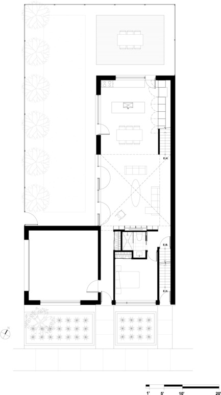 Dossier de presse | 1062-01 - Communiqué de presse | La Maison Beaumont - Henri Cleinge, architecte - Architecture résidentielle - Crédit photo : Henri Cleinge, architecte