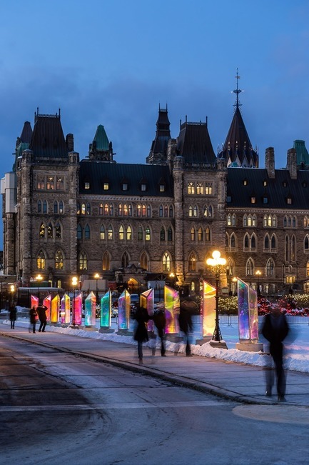 Press kit | 583-19 - Press release | Six Works Produced by the Partnership Have Toured to 20 Cities in the Last Year - Quartier des spectacles Partnership - Art - "Prismatica", Raw design in collaboration with ATOMIC3, Ottawa 2016 - Photo credit: Doublespace