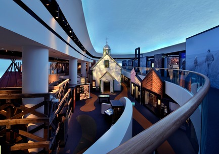 Dossier de presse | 621-25 - Communiqué de presse | Lightemotion illumine le Musée Canadien de l’Histoire de Gatineau - Lightemotion - Design d’éclairage - Musée Canadien de l'Histoire - Crédit photo : Gordon King
