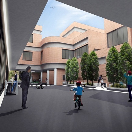 Press kit | 3042-01 - Press release | Tehran Educational Complex for Students with Special Needs - Arezou Zaredar - Competition - Tehran Educational Complex for Students with Special Needs -&nbsp;Public Yard - Photo credit: Arezou Zaredar