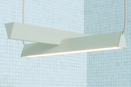 Press kit | 1619-07 - Press release | Lambert & Fils Launches The Mile at IDS - Lambert & Fils - Lighting Design - Mile 02, beige - Photo credit: Arseni Khamzin