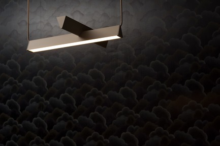 Press kit | 1619-07 - Press release | Lambert & Fils Launches The Mile at IDS - Lambert & Fils - Lighting Design - Mile 02, beige - Photo credit: Arseni Khamzin