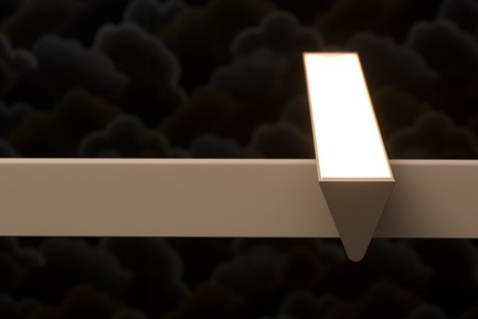 Press kit | 1619-07 - Press release | Lambert & Fils Launches The Mile at IDS - Lambert & Fils - Lighting Design - Mile 02, beige - Photo credit: Arseni Khamzin