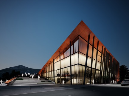 Dossier de presse | 3146-01 - Communiqué de presse | Architecture School - STARH - Architecture institutionnelle - Crédit photo : Visualisation credits: Georgi Pasev