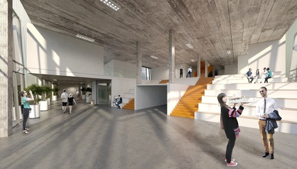 Dossier de presse | 3146-01 - Communiqué de presse | Architecture School - STARH - Architecture institutionnelle - Crédit photo : Visualisation credits: Vladimir Kavaev