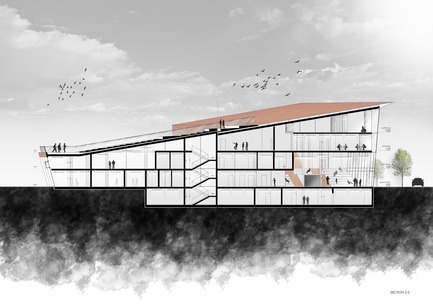 Dossier de presse | 3146-01 - Communiqué de presse | Architecture School - STARH - Architecture institutionnelle - Crédit photo : Petar Nikolov