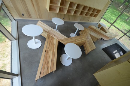 Dossier de presse | 3142-01 - Communiqué de presse | Kiosques du Mont-Royal, acteurs à la poésie du lieu - Atelier Urban Face - Architecture institutionnelle - Crédit photo : Sylvain Legault