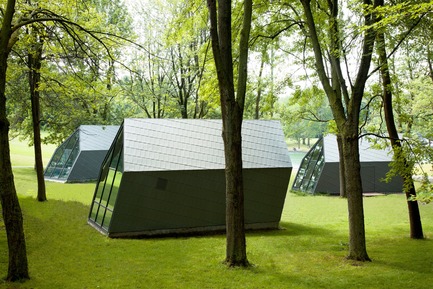 Dossier de presse | 3142-01 - Communiqué de presse | Kiosques du Mont-Royal, acteurs à la poésie du lieu - Atelier Urban Face - Architecture institutionnelle - Crédit photo : Normand Rajotte