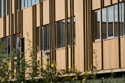 Dossier de presse | 3181-03 - Communiqué de presse | La Maison des Sports à Bezons - agence ENGASSER & associés - Architecture institutionnelle - Crédit photo :   Mathieu Ducros-Opictures  