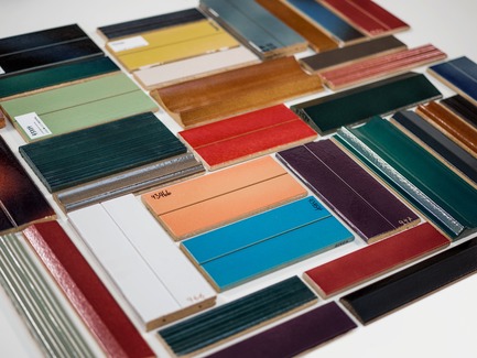 Press kit | 2506-03 - Press release | How to Dress - AGROB BUCHTAL - Commercial Interior Design - Series CRAFT, different profiles - Photo credit: AGROB BUCHTAL GmbH / Marcus Rebmann