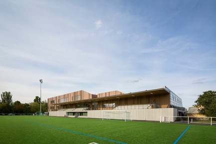 Dossier de presse | 3181-03 - Communiqué de presse | La Maison des Sports à Bezons - agence ENGASSER & associés - Architecture institutionnelle - Crédit photo :   Mathieu Ducros-Opictures  