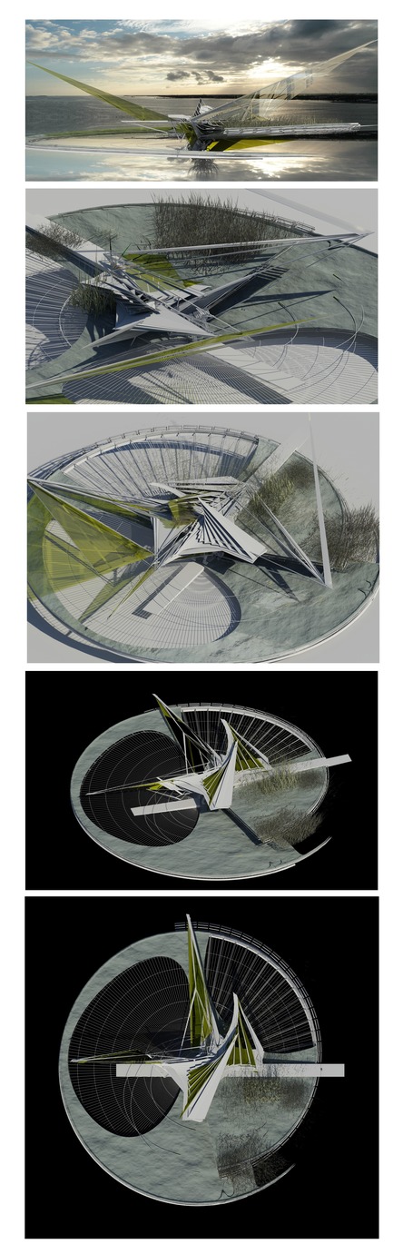 Dossier de presse | 2121-08 - Communiqué de presse | Self-Excavation Hurricane House - Margot Krasojević Architects - Architecture résidentielle - Preliminary sketch design&nbsp; - Crédit photo : Margot Krasojević