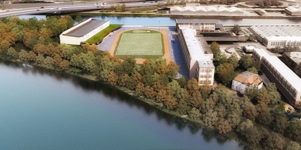 Dossier de presse | 3181-01 - Communiqué de presse | Gymnase du lycée Louis de Cormontaigne à Metz - agence ENGASSER & associés - Architecture institutionnelle - Crédit photo : ©aEa, agence Engasser+associés