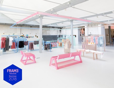 Dossier de presse | 3160-01 - Communiqué de presse | Announcing the Nominees of the Frame Awards 2018 - Frame - Concours - Nominated for Pop-up Store of the Year Esprit X Opening Ceremony by NOMAN Studio <br> - Crédit photo : Team Peter Stigter