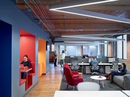 Dossier de presse | 1513-01 - Communiqué de presse | Slack Toronto Office - Dubbeldam Architecture + Design - Design d’intérieur commercial - Crédit photo : Shai Gil