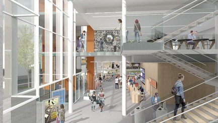 Dossier de presse | 612-12 - Communiqué de presse | Les membres de l’équipe de Dan Hanganu Architectes se joignent à EVOQ Architecture - EVOQ Architecture - Architecture commerciale - Bibliothèque Maisonneuve - Crédit photo : EVOQ