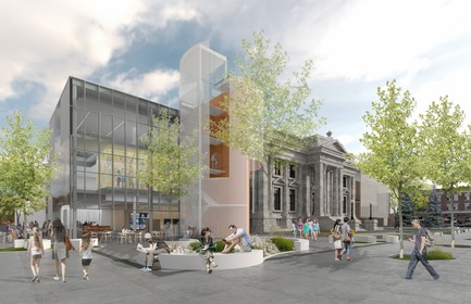 Dossier de presse | 612-12 - Communiqué de presse | Les membres de l’équipe de Dan Hanganu Architectes se joignent à EVOQ Architecture - EVOQ Architecture - Architecture commerciale - Bibliothèque Maisonneuve - Crédit photo : EVOQ