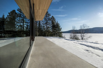 Dossier de presse | 720-10 - Communiqué de presse | L'aile de bois - yh2 - Architecture résidentielle - Crédit photo : David Marien-Landry&nbsp;