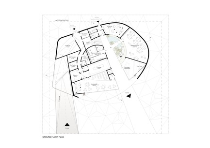 Dossier de presse | 1018-06 - Communiqué de presse | METAFORM Architects Opens Subsidiary in Dubai - Metaform architects - Évènement + Exposition - Luxembourg Pavilion at DUBAI EXPO2020 -&nbsp;Ground floor plan - Crédit photo : Metaform