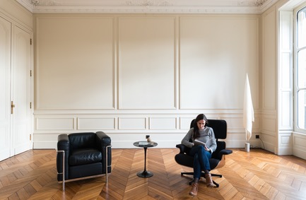 Press kit | 2180-02 - Press release | Mansion "L’hôtel de Bethmann" - Martins | Afonso atelier de design - Residential Interior Design - Living room<br> - Photo credit: Mickaël Martins Afonso