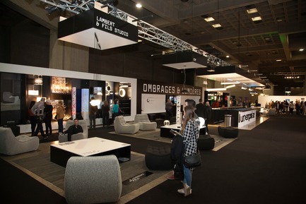 Dossier de presse | 673-19 - Communiqué de presse | Dévoilement des lauréats de la 11e édition des GRANDS PRIX DU DESIGN - Agence PID - Concours - PRIX STAND DE FOIRE<br>Ombrages &amp; Lumières<br>Hatem+D Architecture / Etienne Bernier Architecte<br> - Crédit photo :  EBA 