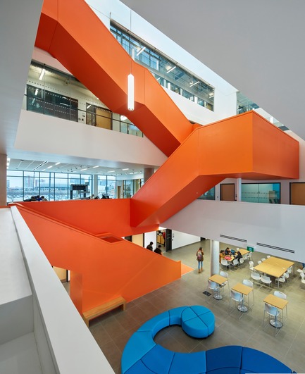 Dossier de presse | 2681-02 - Communiqué de presse | Sheridan College Hazel McCallion Campus Phase 2 - Moriyama & Teshima │ Montgomery Sisam, Architects in Joint Venture - Architecture institutionnelle - Crédit photo : Shai Gil