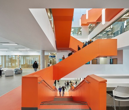 Dossier de presse | 2681-02 - Communiqué de presse | Sheridan College Hazel McCallion Campus Phase 2 - Moriyama & Teshima │ Montgomery Sisam, Architects in Joint Venture - Architecture institutionnelle - Crédit photo : Shai Gil