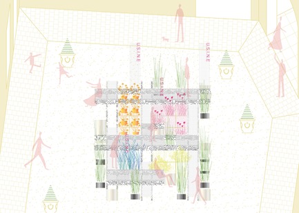 Dossier de presse | 982-40 - Communiqué de presse | Festival des Architectures Vives 2018 - Association Champ Libre - Festival des Architectures Vives (FAV) - Évènement + Exposition - U.S.I.N.E - Unité Symbiotique Intelligente Naturelle Efficiente - Crédit photo : Louis Caux et Margaux limon<br>