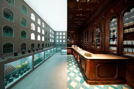 Dossier de presse | 3160-02 - Communiqué de presse | Frame Awards 2018 Winners Announced In Amsterdam - Frame - Design d’intérieur commercial -  Ramdane Touhami - Jury Prize and People's Choice for Single-store Brand of the Year - French Xixth Apothecary, Tokyo <br>  - Crédit photo : Ramdane Touhami <br>