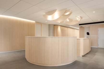 Dossier de presse | 3252-01 - Communiqué de presse | La clinique Go Orthodontistes - Natasha Thorpe Design - Design d’intérieur commercial - Go Orthodontistes Brossard Clinic - Crédit photo : Maxime Brouillet