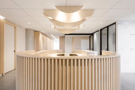 Dossier de presse | 3252-01 - Communiqué de presse | La clinique Go Orthodontistes - Natasha Thorpe Design - Design d’intérieur commercial - Clinique Go Orthodontistes Brossard - Crédit photo : Maxime Brouillet