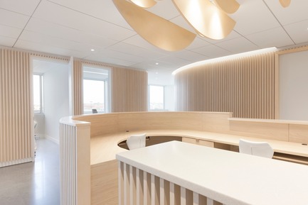 Dossier de presse | 3252-01 - Communiqué de presse | La clinique Go Orthodontistes - Natasha Thorpe Design - Design d’intérieur commercial - Clinique Go Orthodontistes Brossard - Crédit photo : Maxime Brouillet