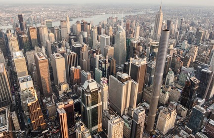 Press kit | 3158-01 - Press release | 265 West 45th Street - RB Systems - Commercial Architecture - Aerial view<br> - Photo credit: RB Systems<br>