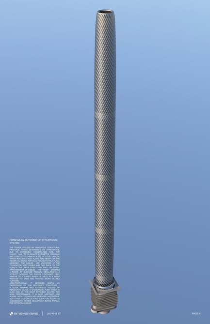 Press kit | 3158-01 - Press release | 265 West 45th Street - RB Systems - Commercial Architecture - Overall diagram<br> - Photo credit: RB Systems<br>