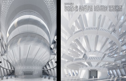 Press kit | 3158-01 - Press release | 265 West 45th Street - RB Systems - Commercial Architecture - Entrance lobby &amp; observation deck<br> - Photo credit: RB Systems<br>