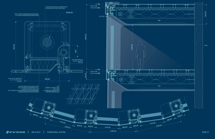 Press kit | 3158-01 - Press release | 265 West 45th Street - RB Systems - Commercial Architecture - Curtain wall drawings<br> - Photo credit: RB Systems<br>