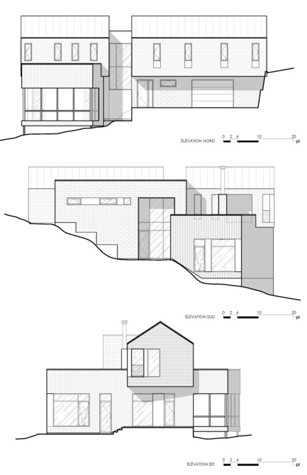 Dossier de presse | 1678-03 - Communiqué de presse | Résidence de la Canardière - Atelier BOOM-TOWN - Architecture résidentielle - Élévations - Crédit photo : atelier BOOM-TOWN