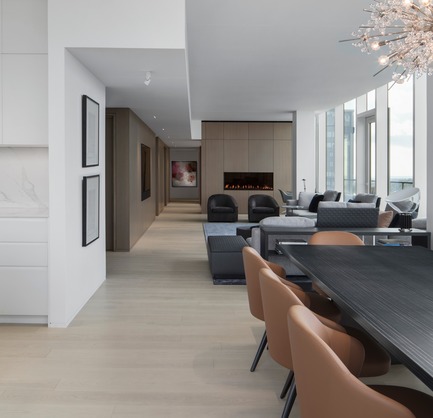 Dossier de presse | 625-16 - Communiqué de presse | Belvédère - Desjardins Bherer - Design d’intérieur résidentiel - Belvédère - salon - Crédit photo : Adrien Williams