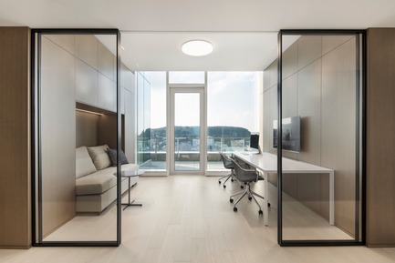 Dossier de presse | 625-16 - Communiqué de presse | Belvédère - Desjardins Bherer - Design d’intérieur résidentiel - Belvédère - bureau - Crédit photo : Adrien Williams
