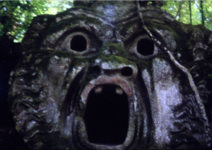 Press kit | 701-09 - Press release | Lynne Cohen, Laurent Grasso and Tino Sehgal - Musée d'art contemporain de Montréal (MAC) - Event + Exhibition - Bomarzo (image tirée du film), 2011Laurent GrassoFilm Super 8 transféré sur DVDCouleur, son, 18 minAvec l’aimable permission de la Galerie Chez Valentin, Paris / Sean Kelly Gallery NY© Laurent Grasso / ADAGP 2013