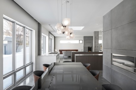 Press kit | 625-17 - Press release | Open Plan - Desjardins Bherer - Residential Interior Design - Open Plan - dining room - Photo credit: Adrien Williams