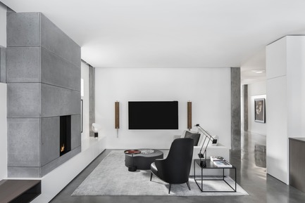 Press kit | 625-17 - Press release | Open Plan - Desjardins Bherer - Residential Interior Design - Open Plan - den - Photo credit: Adrien Williams