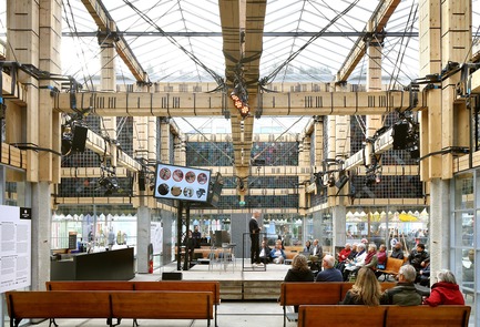 Dossier de presse | 3293-01 - Communiqué de presse | People's Pavilion - 100% Borrowed - bureau SLA & OvertredersW - Design urbain - Crédit photo : Filip Dujardin