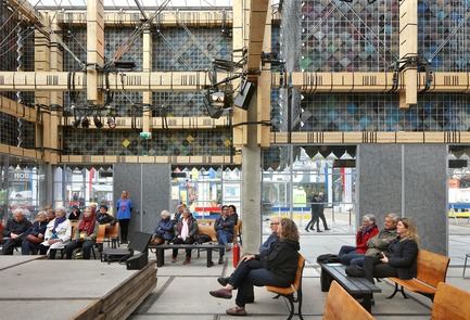 Dossier de presse | 3293-01 - Communiqué de presse | People's Pavilion - 100% Borrowed - bureau SLA & OvertredersW - Design urbain - Crédit photo : Filip Dujardin