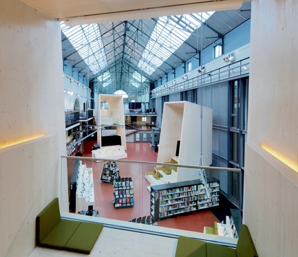 Dossier de presse | 2276-07 - Communiqué de presse | ArchiDesignclub Awards 2018 : découvrez les projets lauréats ! - ArchiDesignclub by Muuuz - Concours - Prix "Culture - Espace/centre culturel" : Médiathèque des Capucins,   Brest (29) - Canal Architecture - Crédit photo : Philippe Ruault
