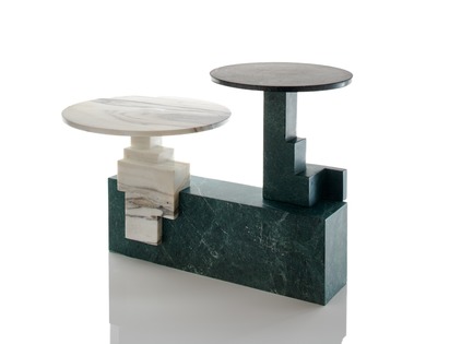 Dossier de presse | 3267-01 - Communiqué de presse | Manfredi Style Presents "Aesthetic Visions" for Fuorisalone, Milano Design Week 2018 - Manfredi Style - Évènement + Exposition - Offcut 03 Coffee Table by Raw Material - Crédit photo : Image Courtesy of Raw Material (India)