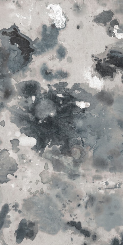 Dossier de presse | 3279-01 - Communiqué de presse | FEATHR and Kiki Slaughter Collaborate on New Wallpaper Collection - FEATHR - Produit - Dreamboat wallpaper in Concrete (detail) by Kiki Slaughter for FEATHR.com - Crédit photo : FEATHR.com/Kiki Slaughter