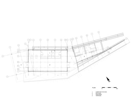 Dossier de presse | 2263-02 - Communiqué de presse | Harmonie entre nature, architecture et patrimoine : Pavillon paysage à St-Roch-des-Aulnaies - Anne Carrier Architectes - Architecture institutionnelle - Crédit photo :  ACA