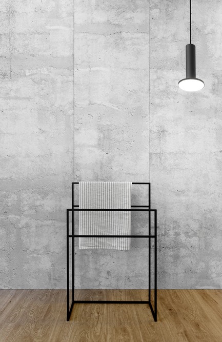 Press kit | 2342-03 - Press release | WETSTYLE Reveals C2; New Vanity and Accessories Collection - WETSTYLE - Product - C2 Towel Holder - Photo credit: WETSTYLE